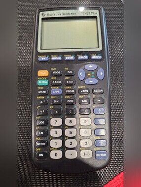 Texas Instruments TI Graphing Calculator - Black